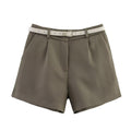 Calções de Alfaiataria com Prega Frontal — Smart Casual